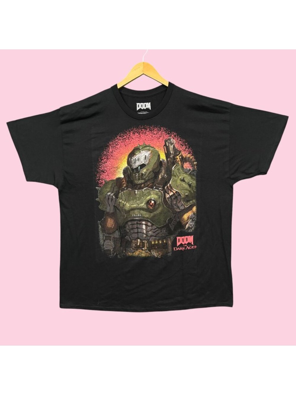Doom The Dark Ages RPG Video Game Poster Tee 2X